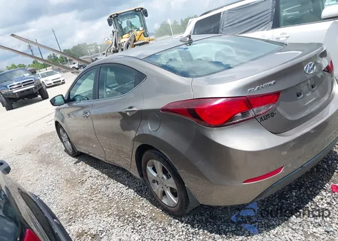 2016 Hyundai Elantra Value Edition из США, поврежденный, VIN 5NPDH4AEXGH778086